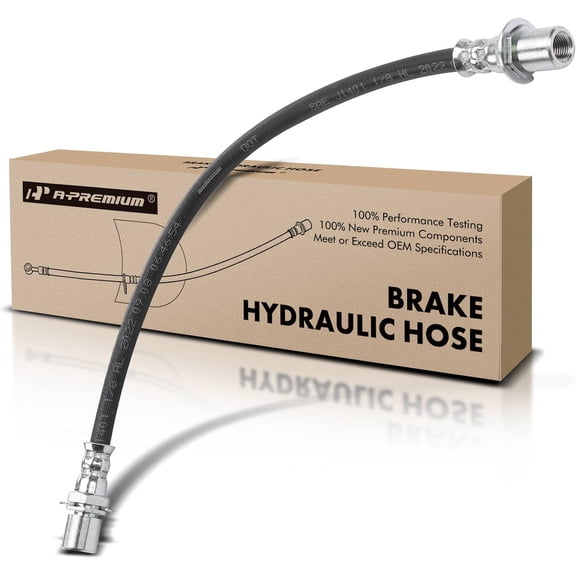 A-Premium Brake Hydraulic Hose Compatible with Toyota Models - 4Runner 1986-1995, Celica 1982-1985, Corolla 1985-1988, Pickup 1979-1983 1986-1995, T100 1993-1998 - Replace# 9094702379