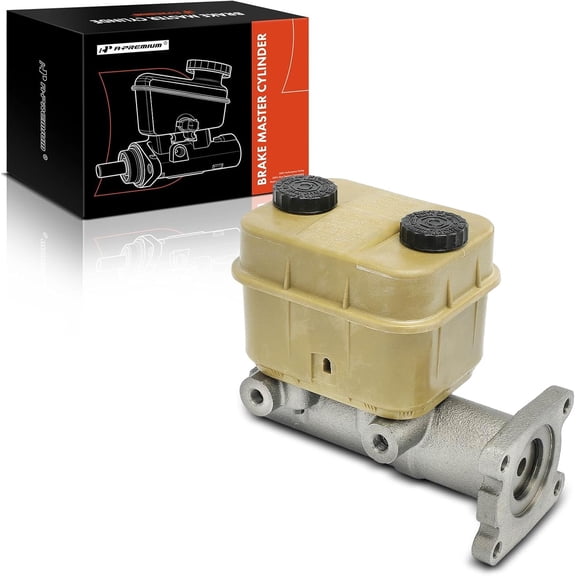 A-Premium Brake Master Cylinder with Reservoir and Cap Compatible with Chevrolet, GMC and International Harvester Vehicles - B60, C60, C60 Kodiak, C70, P60, B6000, C6000, S1723 - Replace# 15601554
