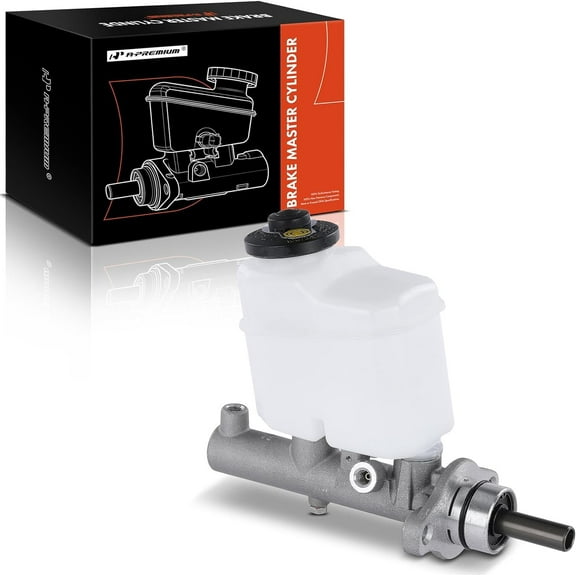 A-Premium Brake Master Cylinder with Reservoir and Cap Compatible with Lexus and Toyota Vehicles - Camry 2002-2006, Solara 2004-2008, ES300 2002-2003, ES330 2004-2006 - Replaces 132965
