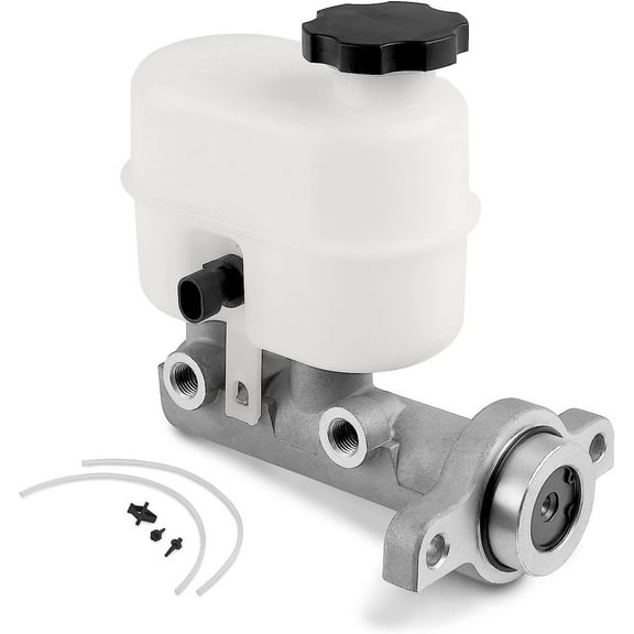A-Premium Brake Master Cylinder with Reservoir and Sensor Compatible with Chevy, GMC and Cadillac Vehicles - Silverado 1500/Sierra/Tahoe/Yukon/Escalade 09-14 - Replace OE# 25827890