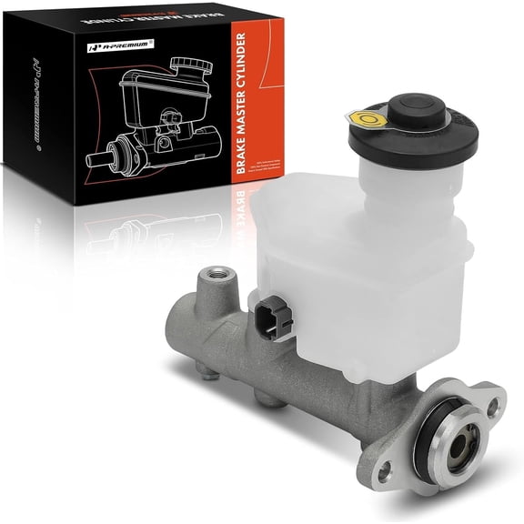 A-Premium Brake Master Cylinder with Reservoir and Sensor Compatible with Toyota Vehicles - RAV4 1997 1998 1999 2000, Automatic Transmission, 4-Wheel ABS Brake - Replace# 4720142090, 4720142091