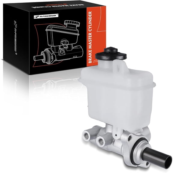 A-Premium Brake Master Cylinder with Reservoir and Sensor Compatible with Toyota Vehicles - Tundra 2007-2015/2017-2019, Sequoia 2008-2019 - Replace# 472010C070