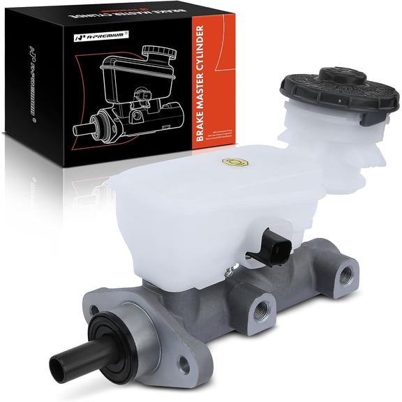 A-Premium Brake Master Cylinder with Reservoir and Cap Compatible with Honda Vehicles - For CR-V 2005-2006, 2.4L - Replaces 133286, 46100S9AA61