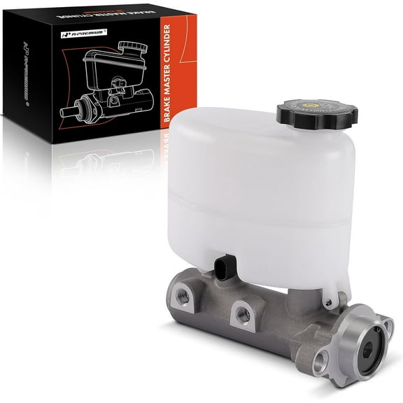 A-Premium Brake Master Cylinder with Reservoir and Sensor Compatible with Hummer Vehicle - H2 2003 2004 2005 2006 2007 - Replace# 18047533