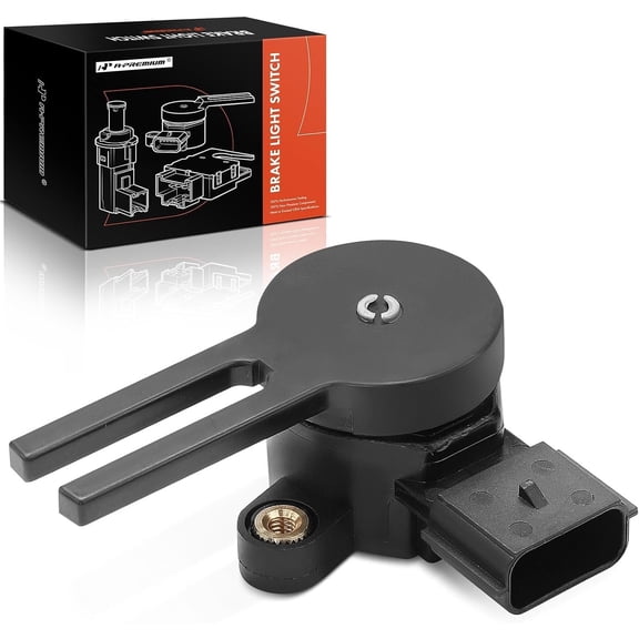 A-Premium Brake Pedal Position Sensor Compatible with Chevrolet Traverse 2013-2023,Impala, Blazer & GMC Acadia 2012-2023 & Buick Enclave & Cadillac XT5 XT6 Brake Light Switch 6 Pins, Replace#13583372