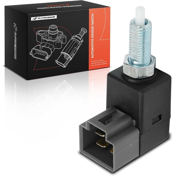 A-Premium Brake Light Switch Lamp Compatible with Hyundai Elantra 2001-2010, Sonata 1999-2010, Santa Fe Accent Tucson Genesis Azera & Kia Soul Optima Sorento Forte Amanti, 4 Pins - Replace# 81032001