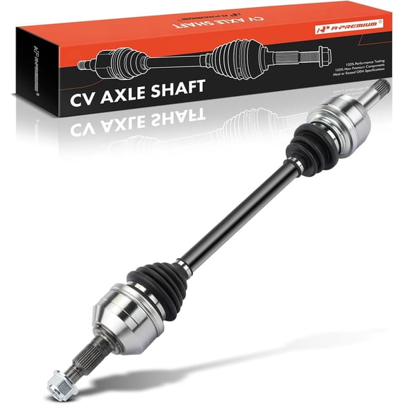 A-Premium CV Axle Shaft Assembly Compatible with Cadillac Models - SRX 2004-2009, STS 2005-2011, 3.6L 4.4L 4.6L, Rear Left Driver Side, Replace# 89060333, 88957155
