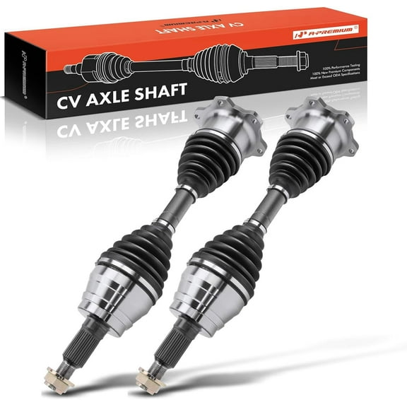 A-Premium CV Axle Shaft Assembly Compatible with Chevrolet Silverado 1500 HD GMC Sierra 2500/3500 HD Hummer H2 Front Side 2-PC Set Fits select: 2004-2008 CHEVROLET SILVERADO K2500 HEAVY DUTY
