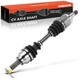 thumbnail image 1 of A-Premium CV Axle Shaft Assembly Compatible with Honda Pioneer 500 SXS500M2 2015-2021, 4x4 Models, Front Right Passenger Side, Replace# 44250-HL5-A01, 44220-HL5-A01, 1 of 9