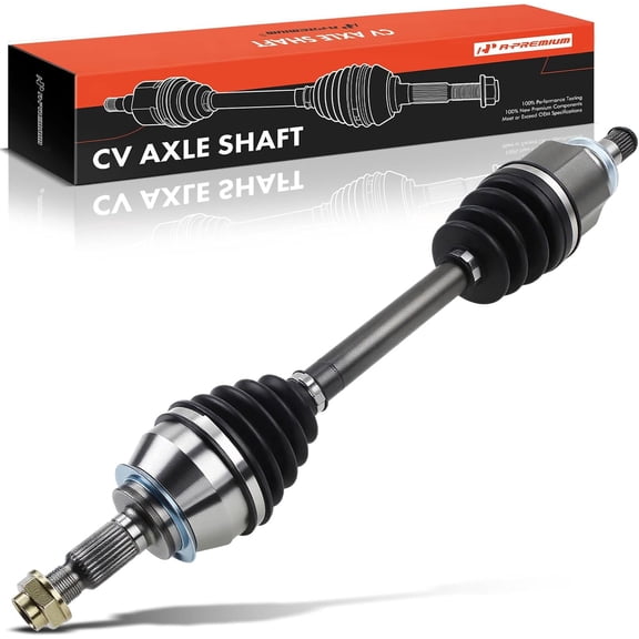 A-Premium CV Axle Shaft Assembly Compatible with Mini Cooper 2007-2015, L4 1.6L, Automatic Transmission, Front Left Driver Side, Replace# 31602756793, 31604853931