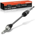 thumbnail image 1 of A-Premium CV Axle Shaft Assembly Compatible with Nissan LEAF 2013 2014 2015 2016 2017 BATTERY EV (EV/BEV), Front Right Passenger Side, Replace# 391003NF2A, 391003NF2B, 1 of 6