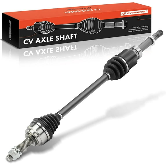 A-Premium CV Axle Shaft Assembly Compatible with Nissan LEAF 2013 2014 2015 2016 2017 BATTERY EV (EV/BEV), Front Right Passenger Side, Replace# 391003NF2A, 391003NF2B