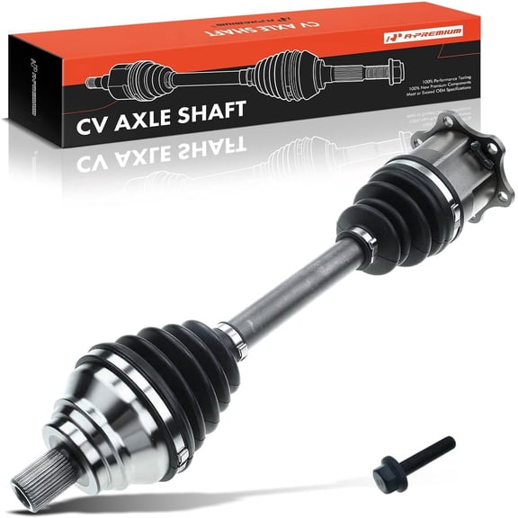 A-Premium CV Axle Shaft Assembly Compatible with Volkswagen Passat 2012 2013 2014 2015 L4 2.0L Automatic Dual Clutch Transmission Front Left Driver Side Replace# 66-7516 561407271R