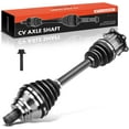 thumbnail image 1 of A-Premium CV Axle Shaft Assembly Compatible with Volkswagen Passat 2012 2013 2014 2015, L4 2.0L, Automatic Dual Clutch Transmission, Front Left Driver Side, Replace# 66-7516, 561407271R, 1 of 9