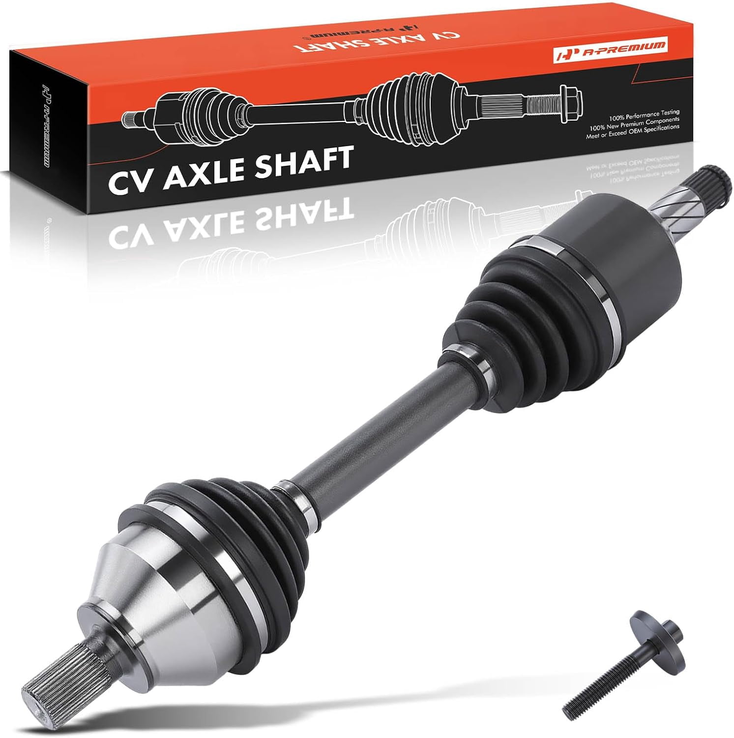 A-Premium CV Axle Shaft Assembly Compatible with Volvo C30 2008-2013, C70 2008-2010, S40 2005-2008 2010, V50 2005-2006, 1.6L 2.4L 2.5L, Manual Transmission, Replace# 360001812, 36000437
