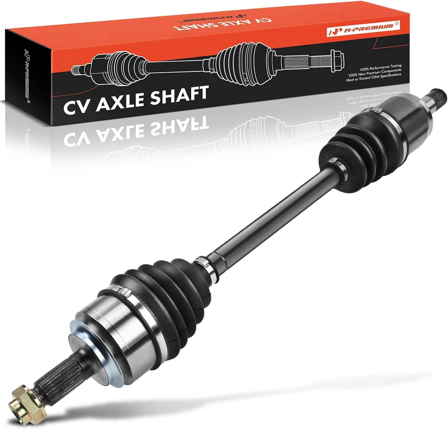 Maxfavor CV Axle Front Pair FWD Fit for Honda Accord curacao