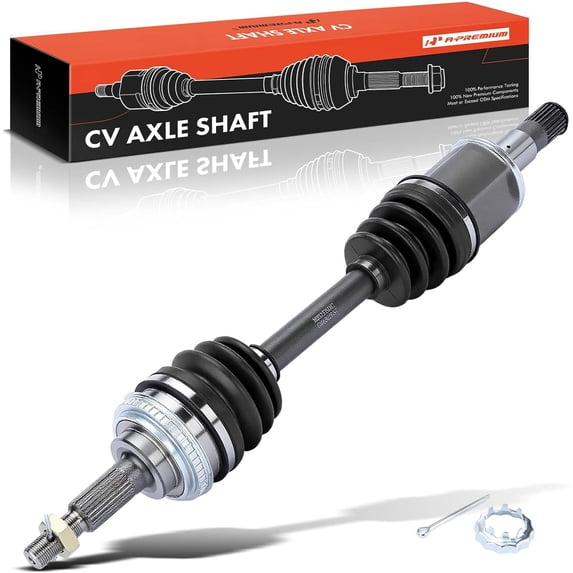 A-Premium CV Axle Shaft Assembly Compatible with Toyota RAV4 1996 1997 1998 1999 2000, FWD, Manual Transmission, Front Left Driver Side