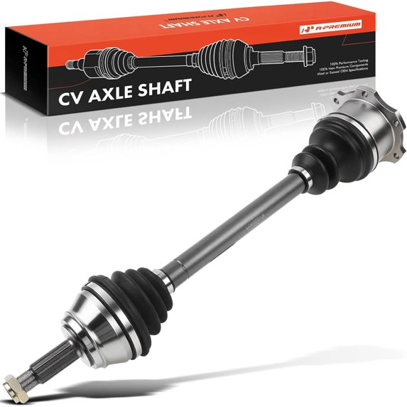A-Premium CV Axle Shaft Assembly Compatible with Volkswagen Passat 1995-1997 Jetta Golf 1993-1999 Cabrio 1995-2002 Automatic Transmission Front Left
