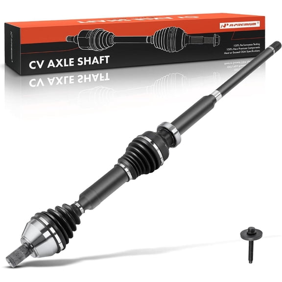 A-Premium CV Axle Shaft Assembly Compatible with Volvo XC70 2008-2016, Front Right Passenger Side, Replace# 360007140, 360011900