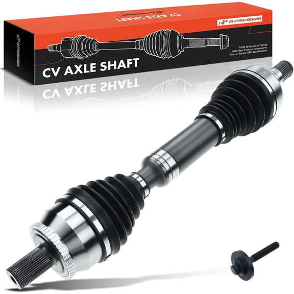 A-Premium CV Axle Shaft Assembly Compatible with Volvo XC90 2007-2014, L6 3.2L, FWD, Front Right Passenger Side, Replace# 1700-519482, 360000150