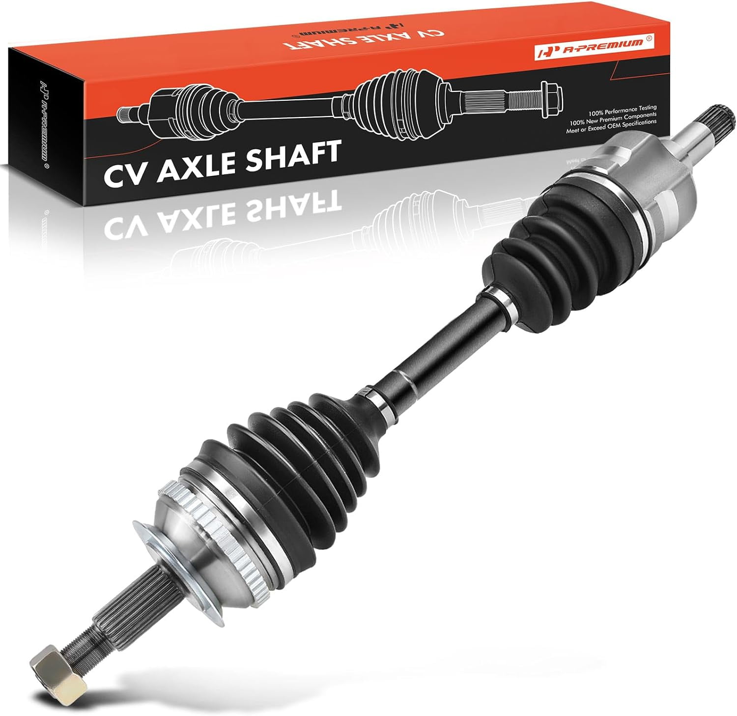 Front Axle TRQ Front CV Axle Shaft Assembly Set Compatible With 2008-2010 Chrysler Town Cv Axel - Foto 4