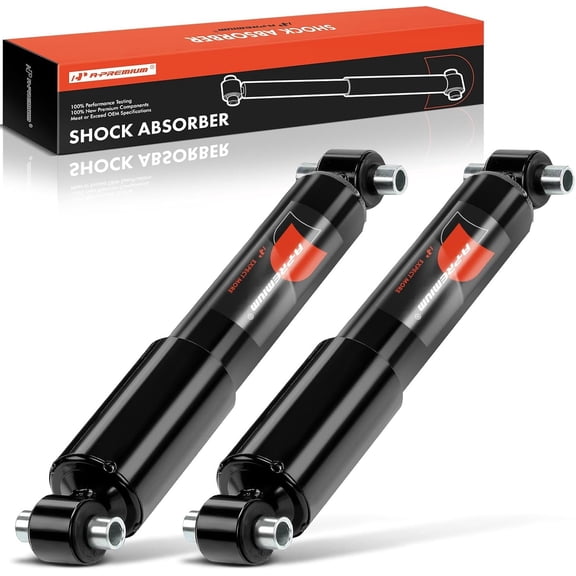A-Premium Cab Shock Absorber Compatible with Kenworth T660 2008-2019, T680 2013-2022, T880 2020-2023, W990 & Peterbilt 348 2010-2020, 384 2010-2016, 386 2006-2016, 567, 579, 587, 2-PC Set