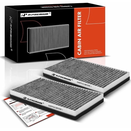 A-Premium Cabin Air Filter with Activated Carbon Compatible with Chevy, GMC & Cadillac Models - Silverado 1500 2500, Suburban, Avalanche, Tahoe, Sierra 1500, Yukon, Escalade price history and forecast - A-Premium CF11809
