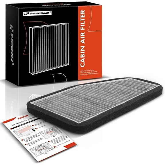 A-Premium Cabin Air Filter with Activated Carbon Compatible with Ford Escape 2007-2012 & Mazda Tribute 2008-2011 & Mercury Mariner 2007-2011, Replace# 7T4Z19N619B