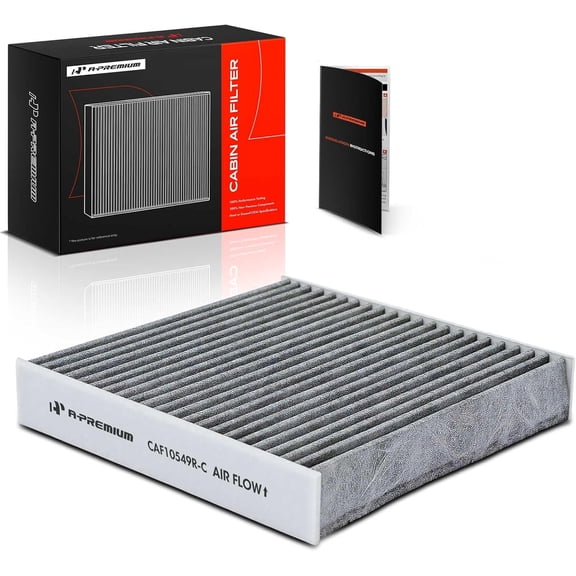 A-Premium Cabin Air Filter with Activated Carbon Compatible with Honda Fit & Scion FR-S & Subaru BRZ, WRX & Toyota 86, 2007-2023, 1.5L 2.0L 2.4L, Replace# 72880AJ010