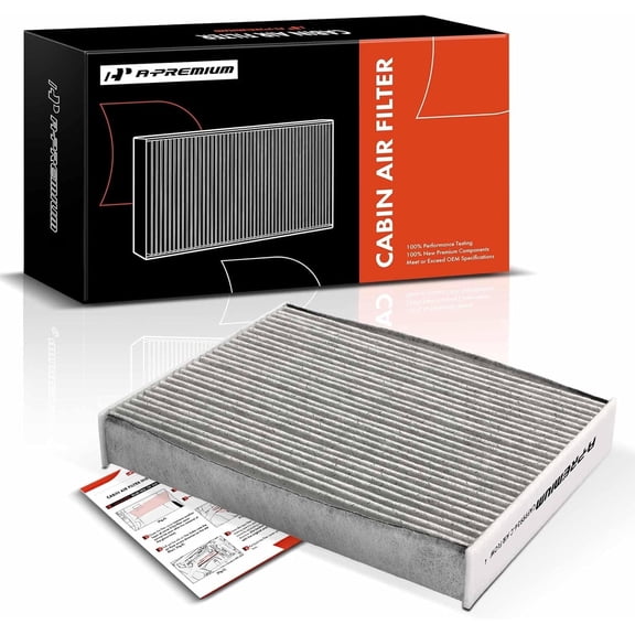 A-Premium Cabin Air Filter with Activated Carbon Compatible with Land Rover Range Rover, Range Rover Sport, 2023 2024 2025, 3.0L 4.4L, Behind Glove Box