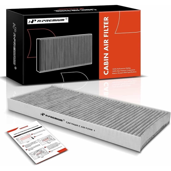 A-Premium Cabin Air Filter Compatible with Volkswagen ID.4 2021 2022 2023, BATTERY EV, Replace# 1EA819669