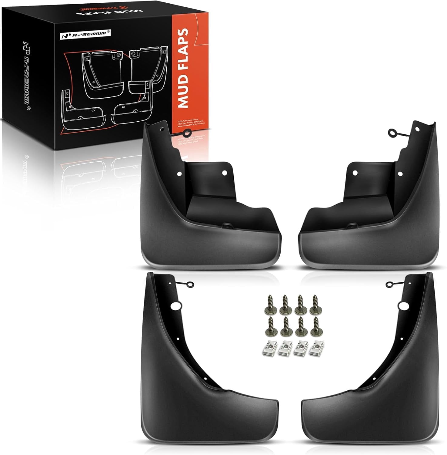 A-Premium Car Splash Guards Mud Flaps Mudflaps Replacement for Jeep Grand Cherokee WK2 2011-2020 Front and Rear 4-PC Set