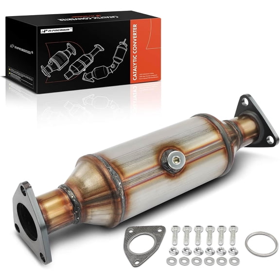 A-Premium Catalytic Converter Kit Direct-Fit Compatible with Acura & Hond Models - CL 01-03 3.2L, TL 02-03 3.2L, Accord 98-02 3.0L, Odyssey 99-04 3.5L, EPA Compliant, Replace# 18160P8CA10