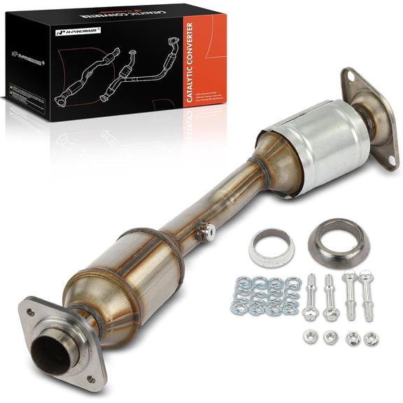 A-Premium Catalytic Converter Kit Direct-Fit Compatible with Nissan Versa 2012-2018, Versa Note 2014-2017, 1.6L, EPA Compliant