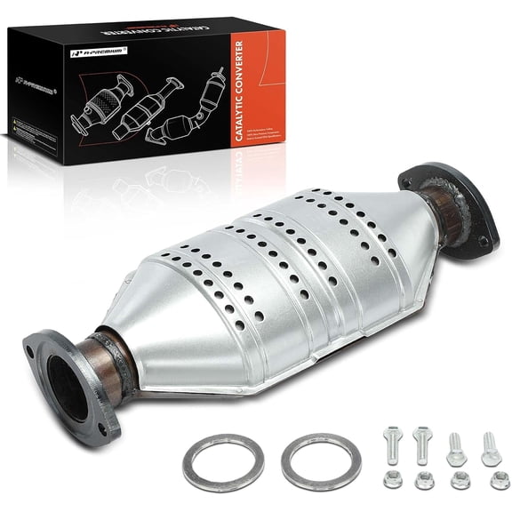 A-Premium Catalytic Converter Kit Direct-Fit Compatible with Toyota Tacoma 1995-2000 2.7L 3.4L, E.P.A. Compliant, Replace# 1845007020, 184500C020