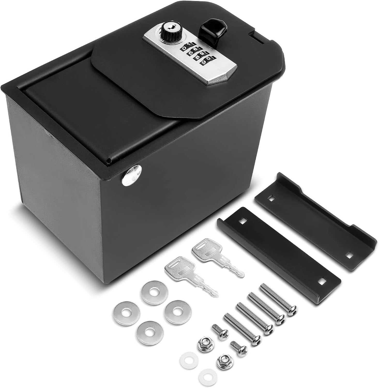 A-Premium Center Console Safe Box Compatible with Toyota RAV4 2019-2020 ...