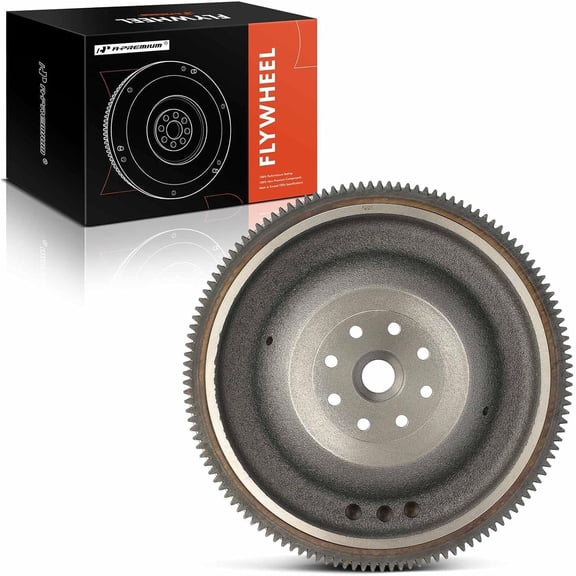 A-Premium Clutch Flywheel Compatible with Toyota Tacoma 2005-2015, Tundra 2005-2006, FJ Cruiser 2007-2014, 4.0L, Manual Trans., 8 Bolt Holes, 129 Teeth