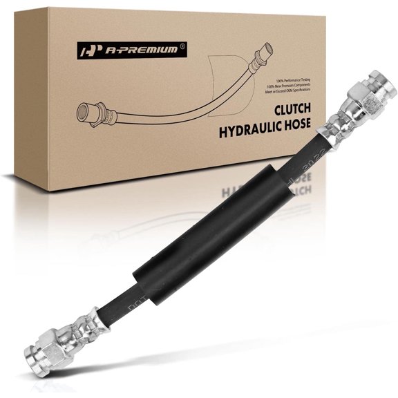 A-Premium Clutch Hydraulic Hose Line Compatible with Ford Escort 1997-2003 & Mazda MX-3 1994-1995, Protege 1995-1998 & Mercury Tracer 1997-1999, Replace# F7CZ7T504AA