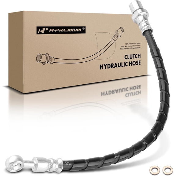 A-Premium Clutch Hydraulic Hose Line Compatible with Subaru Outback 2000-2011, Forester Impreza 1998-2011, Legacy 1998-2012, Baja 2003-2006, Replace# 32006991