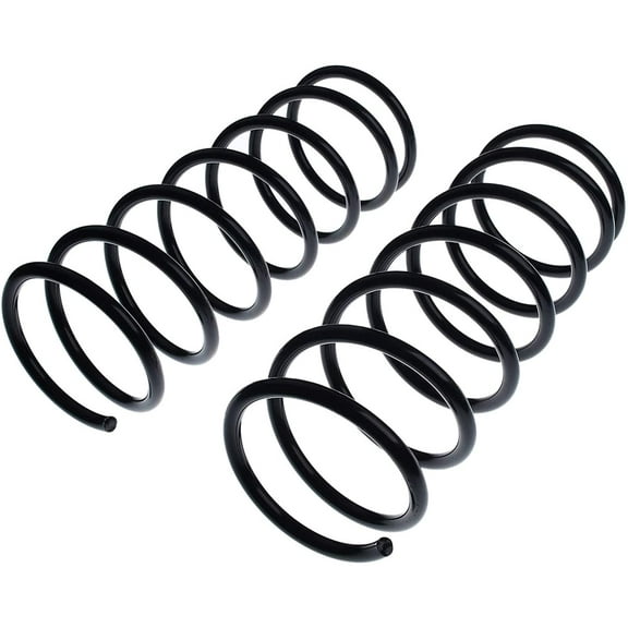 A-Premium Coil Spring Compatible with BMW E30 325i 1987-1993 Convertible Front Left and Right 2-PC Set