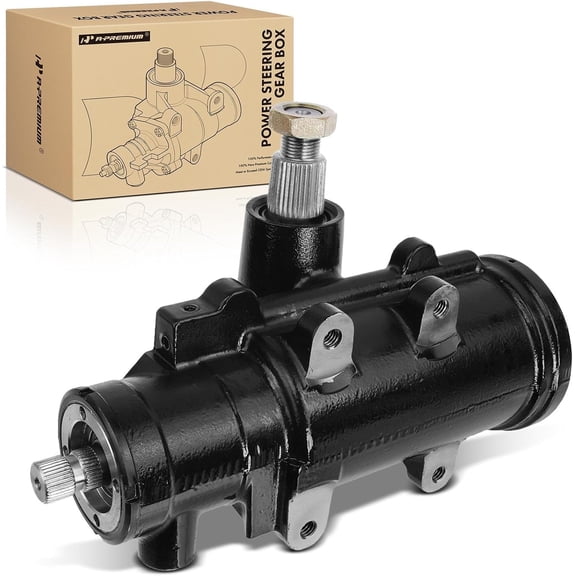 A-Premium Complete Power Steering Gear Box Gearbox Assembly Compatible with Cadillac DeVille 61-76, Eldorado 63-76, Series 1962 Series 61-64, Fleetwood Calais, Commercial Chassis, 6.4L 7.0L 7.7L 8.2L