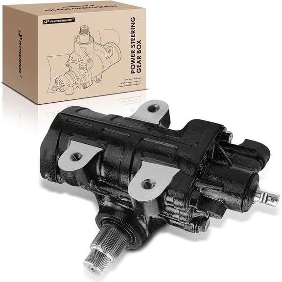 A-Premium Complete Power Steering Gear Box Gearbox Assembly Compatible with Dodge Ram 2500 09-10, Ram 3500 09-10, Ram 4000 09-10 & Ram 2500 11-12, 3500 11-12, 4000 2011, 4.7L 5.7L 5.9L 6.7L