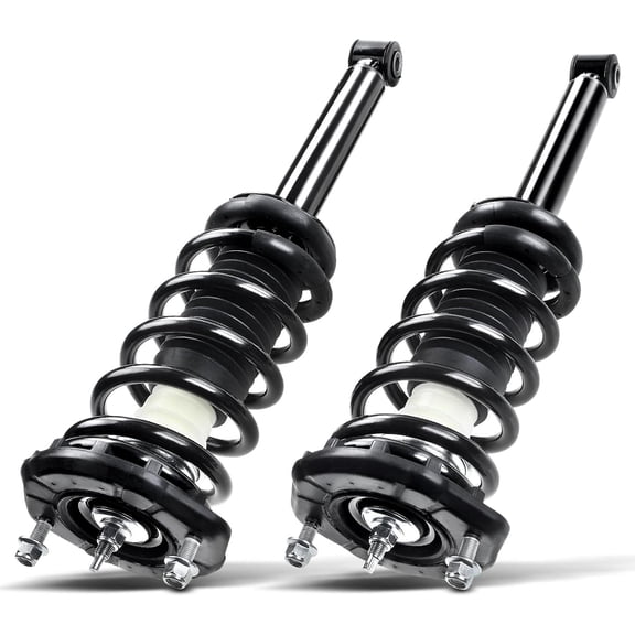 A-Premium Rear Complete Strut Shock Assembly w/Coil Spring Compatible with Nissan Maxima 2000-2003 & Infiniti I30 2000-2001, I35 2002-2004, 2-PC Set