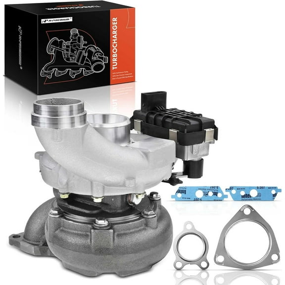 A-Premium Complete Turbo Turbocharger Kit with Gasket Compatible with Chrysler 300C CRD & Dodge Sprinter & Jeep Grand Cherokee (WH) & Mercedes Benz C320/E280/CLS320/R280/ML280 CDI 3.0L, 7576080001