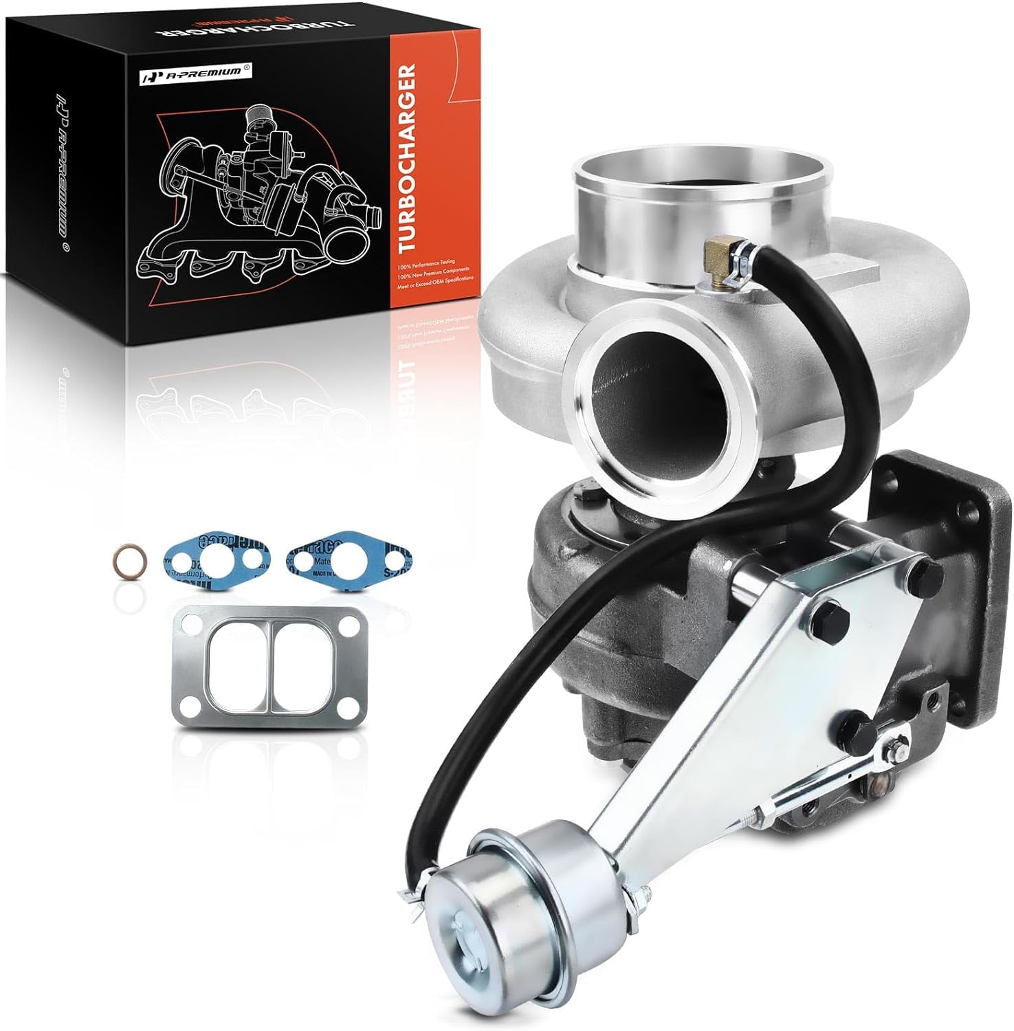 Holset HX35W Replacement Turbo Wastegate Actuator Kit 94-02 Dodge Ram 59l Cummins - View #6