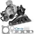 thumbnail image 1 of A-Premium Complete Turbo Turbocharger Kit, with Wastegate Actuator & Gasket, Compatible with Audi A3 2008-2013, A4 2005-2010, A4 Quattro 2005-2009, TT 2009-2010, 2.0L, Replace# 5303-970-0106, 1 of 8