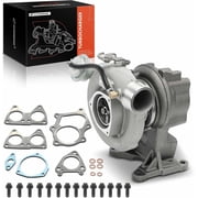 A-Premium Complete Turbo Turbocharger Kit with Wastegate Actuator & Gasket | Compatible with Chevy Silverado 2500 HD, Silverado 3500 & GMC Sierra 2500 HD, Sierra 3500, 01-04, 6.5L, Replace# 12530339