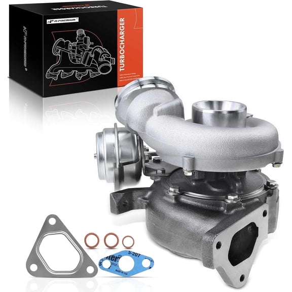 A-Premium Complete Turbo Turbocharger Kit with Wastegate Actuator & Gasket Compatible with Dodge Sprinter 2500/3500 2003 & Freightliner Sprinter 2500/3500 2002-2003 2.7L Replace# 6120960399