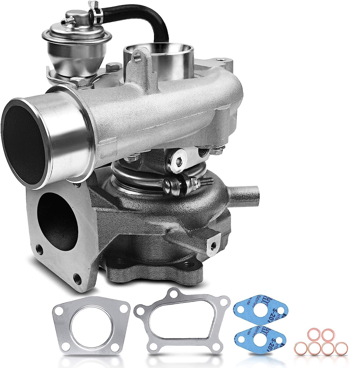 A-Premium Complete Turbo Turbocharger with Wastegate Actuator and Gasket Compatible with Subaru Impreza 2008-2014 H4 2.5L A-Premium - Brandclub - A-Premium Turbo Turbocharger and Complete