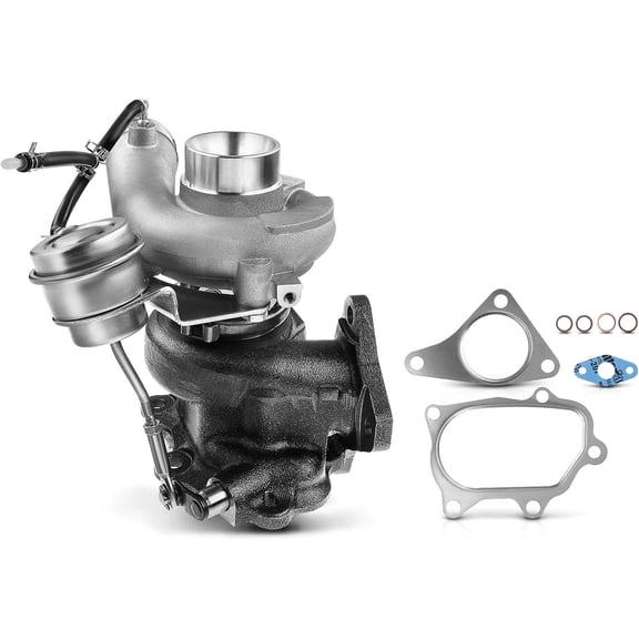 A-Premium Complete Turbo Turbocharger Kit, with Wastegate Actuator & Gasket, Compatible with Subaru Baja 2004-2006, Forester 2004-2008, Impreza 2002-2007, 2.0L 2.5L, Replace# 49377-04300, 14411-AA360